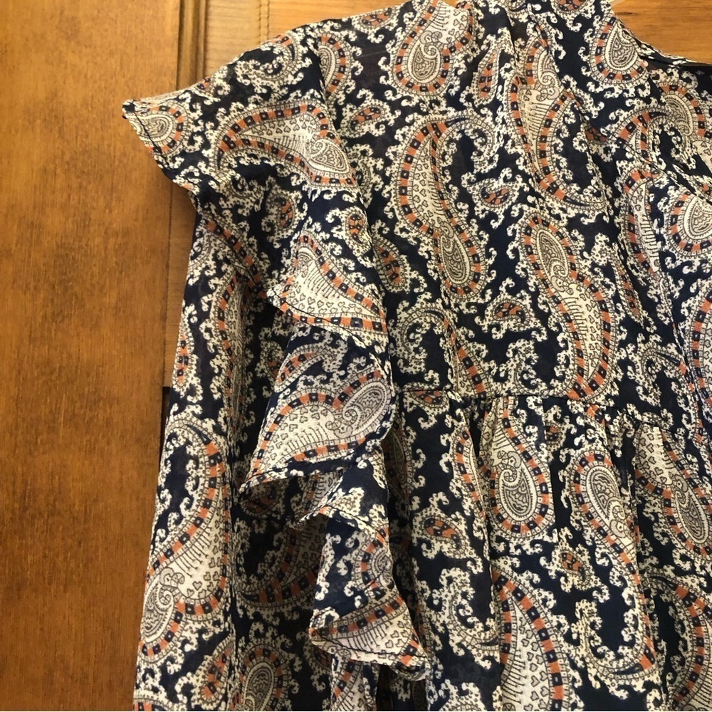 Banana Republic Flutter Midi Shirtdress / Size SP / - Picture 6 of 16